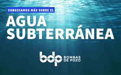 Agua subterránea: conozcamos más